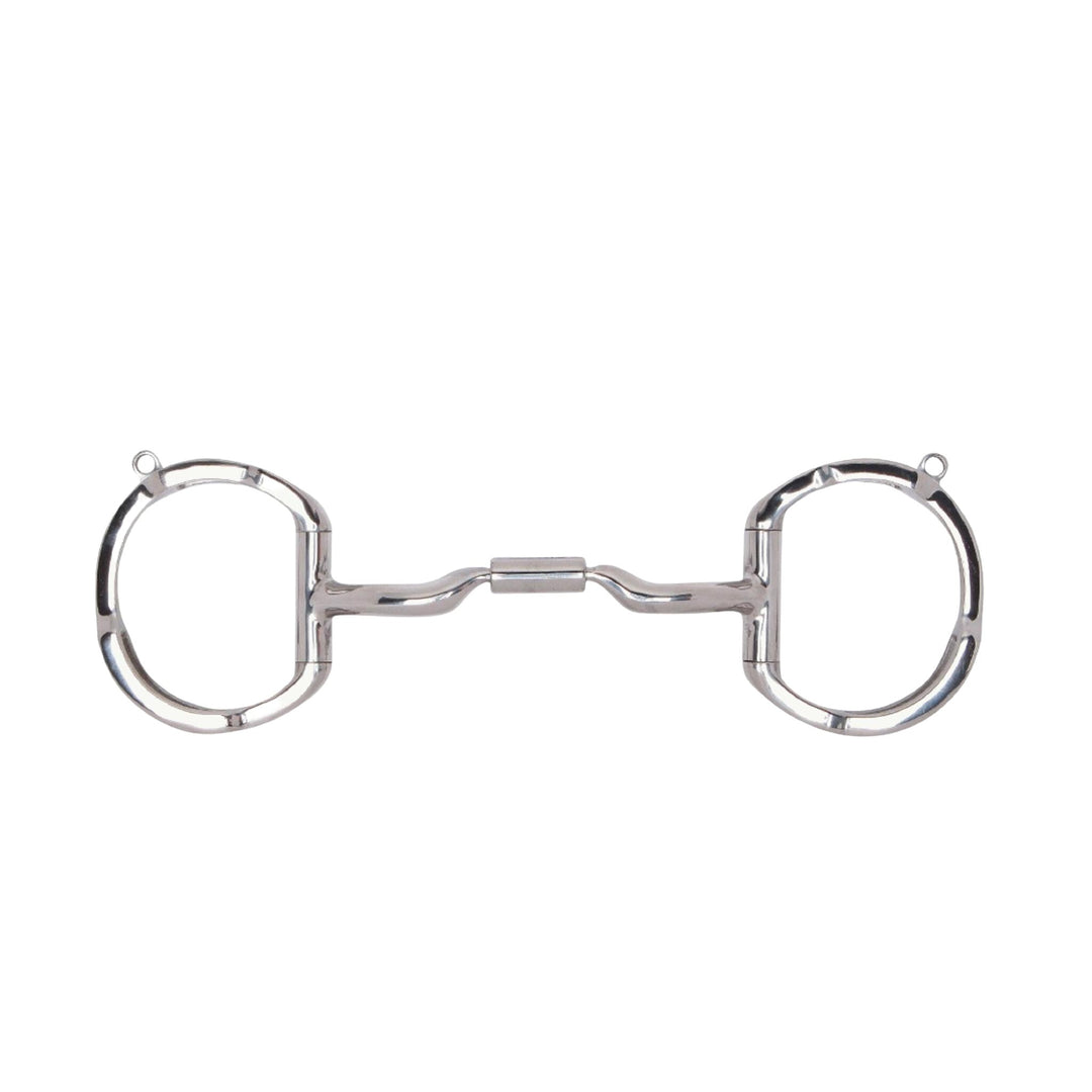 Myler Eggbutt with Hooks and Stainless Steel Low Port Comfort Snaffle (MB 04, Level 2) - Corro