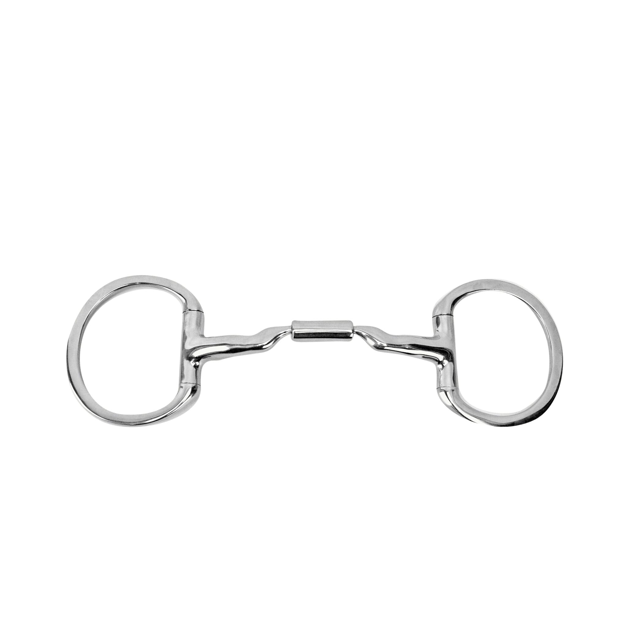 Myler Eggbutt without Hooks with 14mm Stainless Steel Low Port Comfort Snaffle (MB 04, Level 2) - Corro