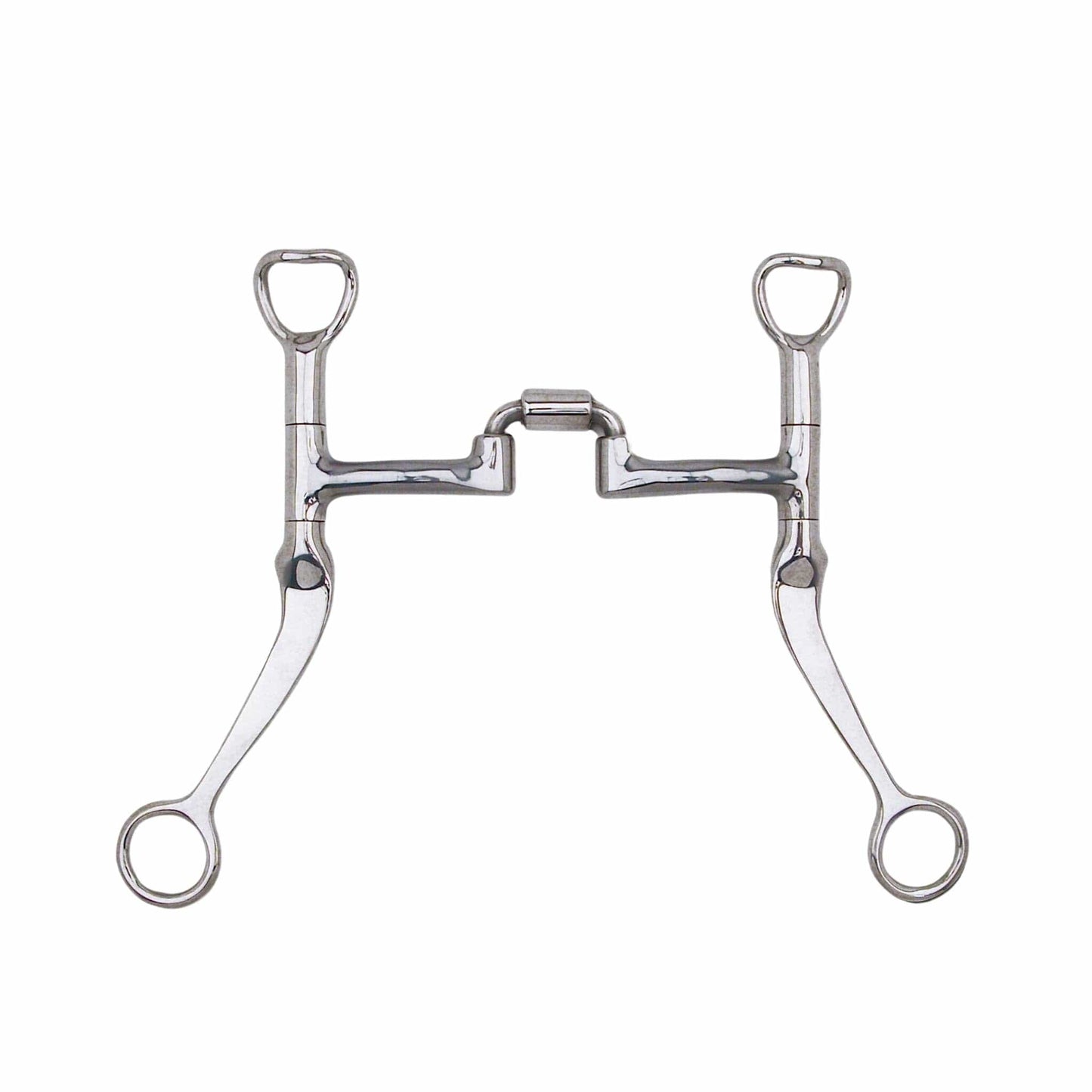 Myler Flat Shank with Sweet Iron Correctional Low Ported Barrel (MB 27PB, Level 2 - 3) - Corro