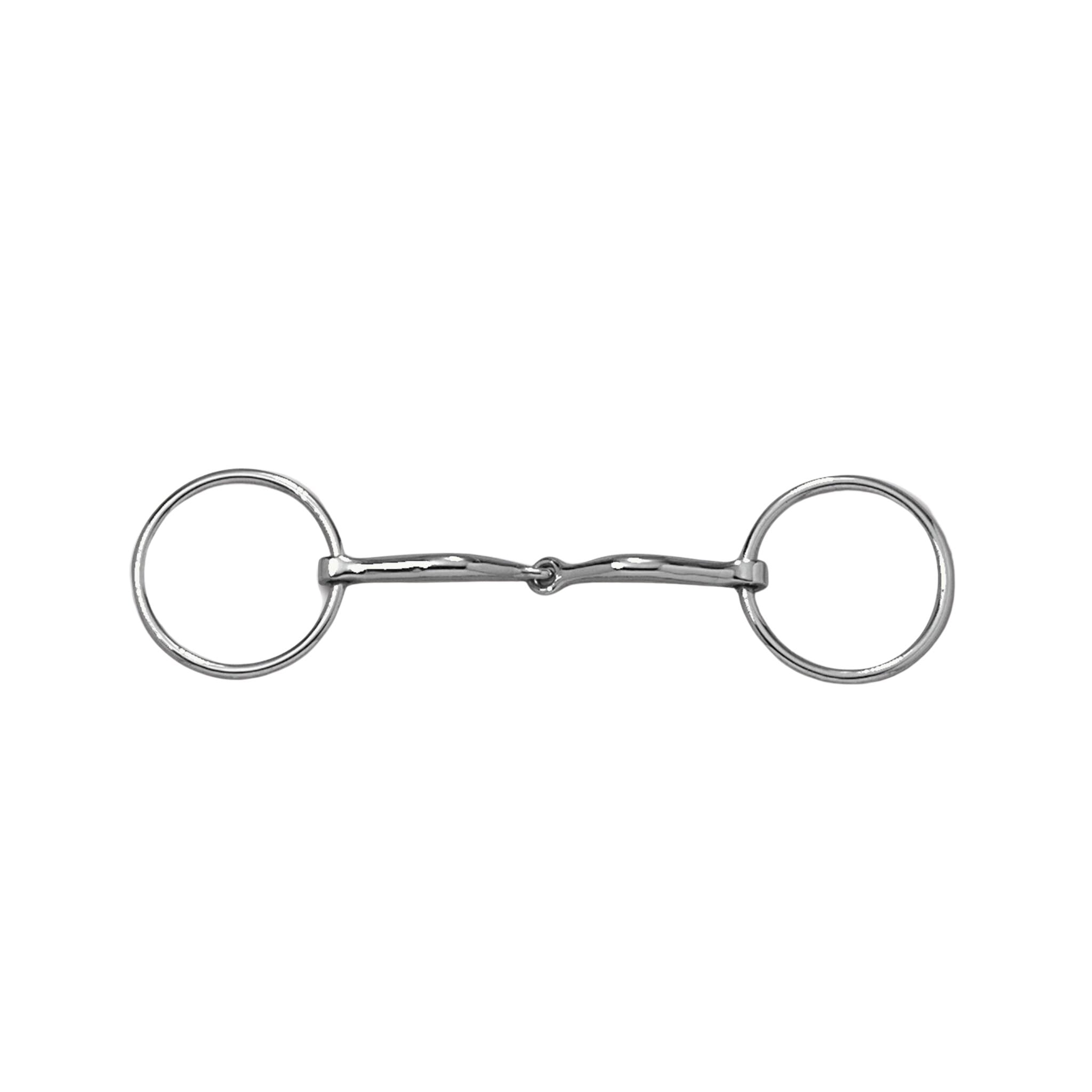 Myler Loose Ring Stainless Steel Single Loose Ring Sweet Iron Snaffle - Corro