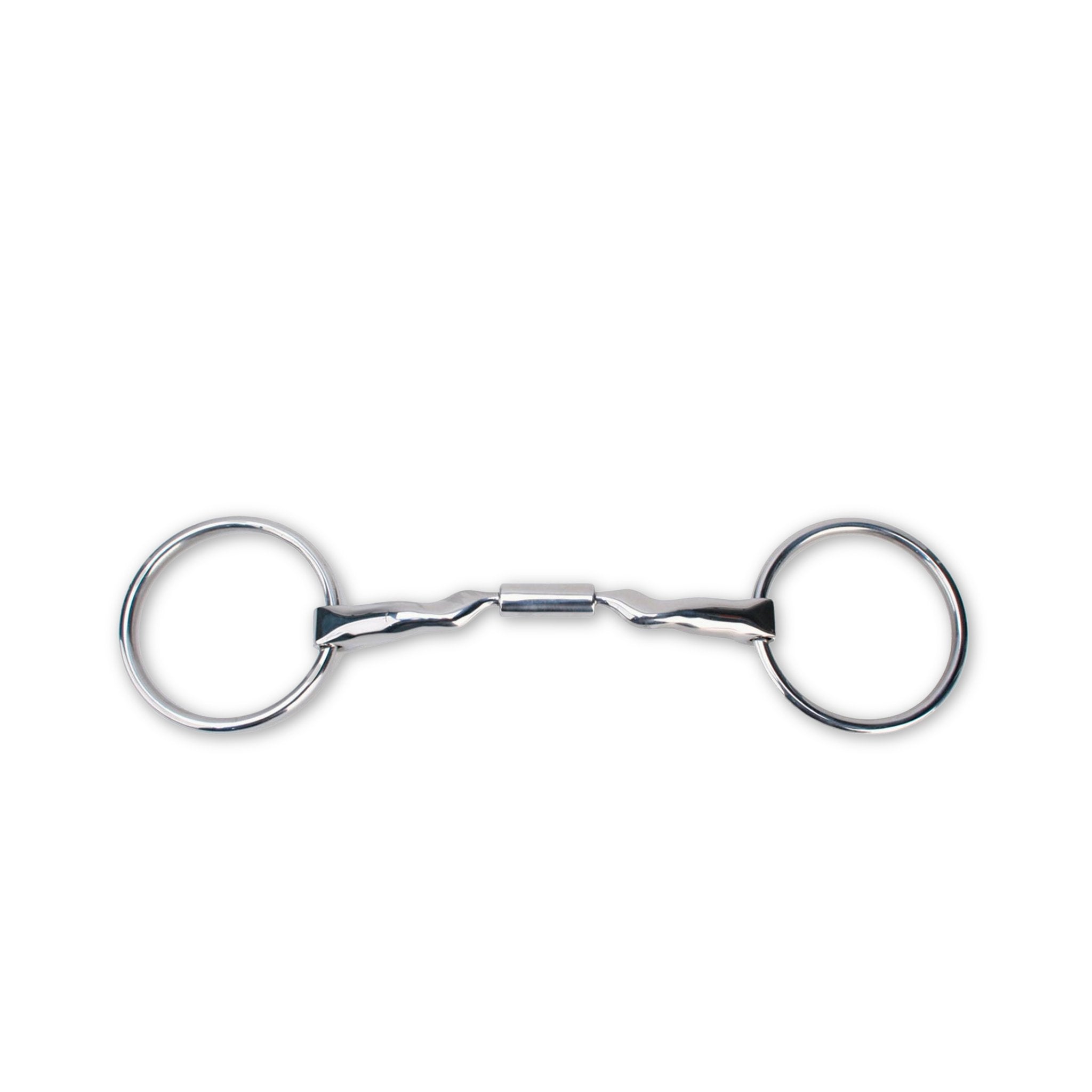 Myler Loose Ring with 14mm Low Port Comfort Snaffle Wide Barrel (MB 04, Level 2) - Corro