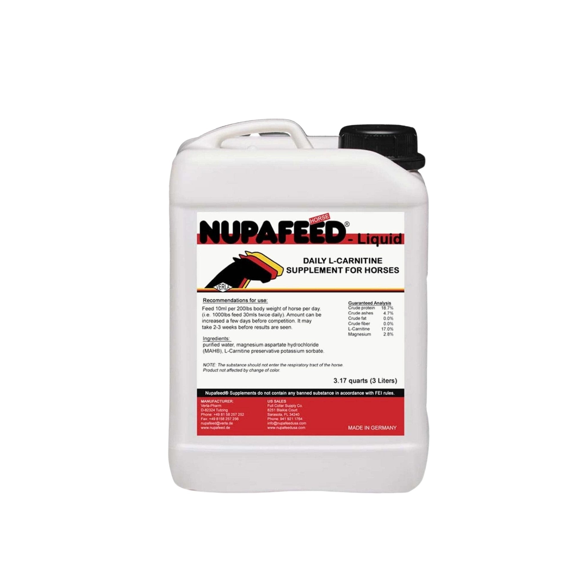 Nupafeed L - Carnitine Daily Liquid - Corro