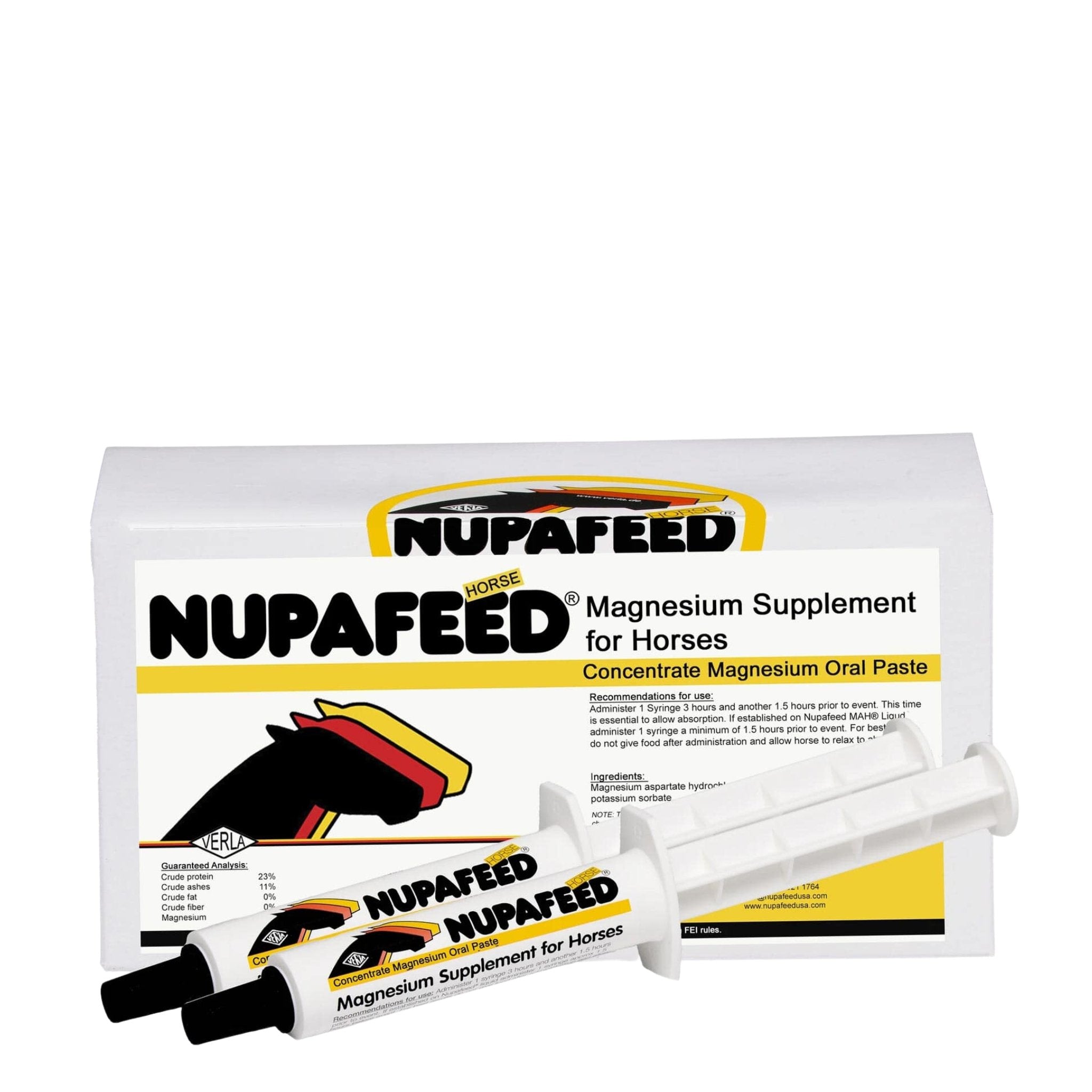 Nupafeed Magnesium Horse Calming Concentrated Paste - Corro