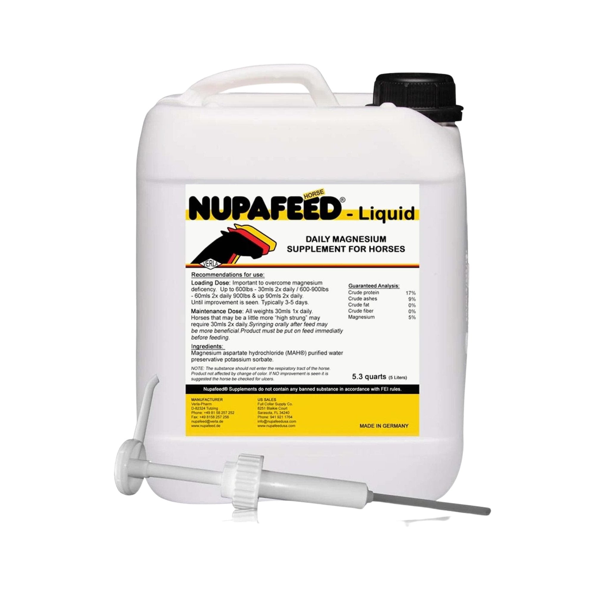 Nupafeed MAH Magnesium Daily Liquid - Corro