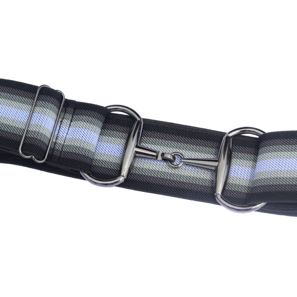 Divine Equestrian Snaffle Comfort Fit Belt - Black & White Ombre