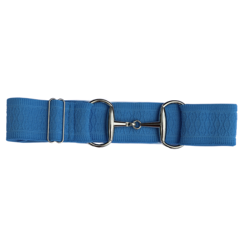 Divine Equestrian Snaffle Comfort Fit Belt - Fancy Blue