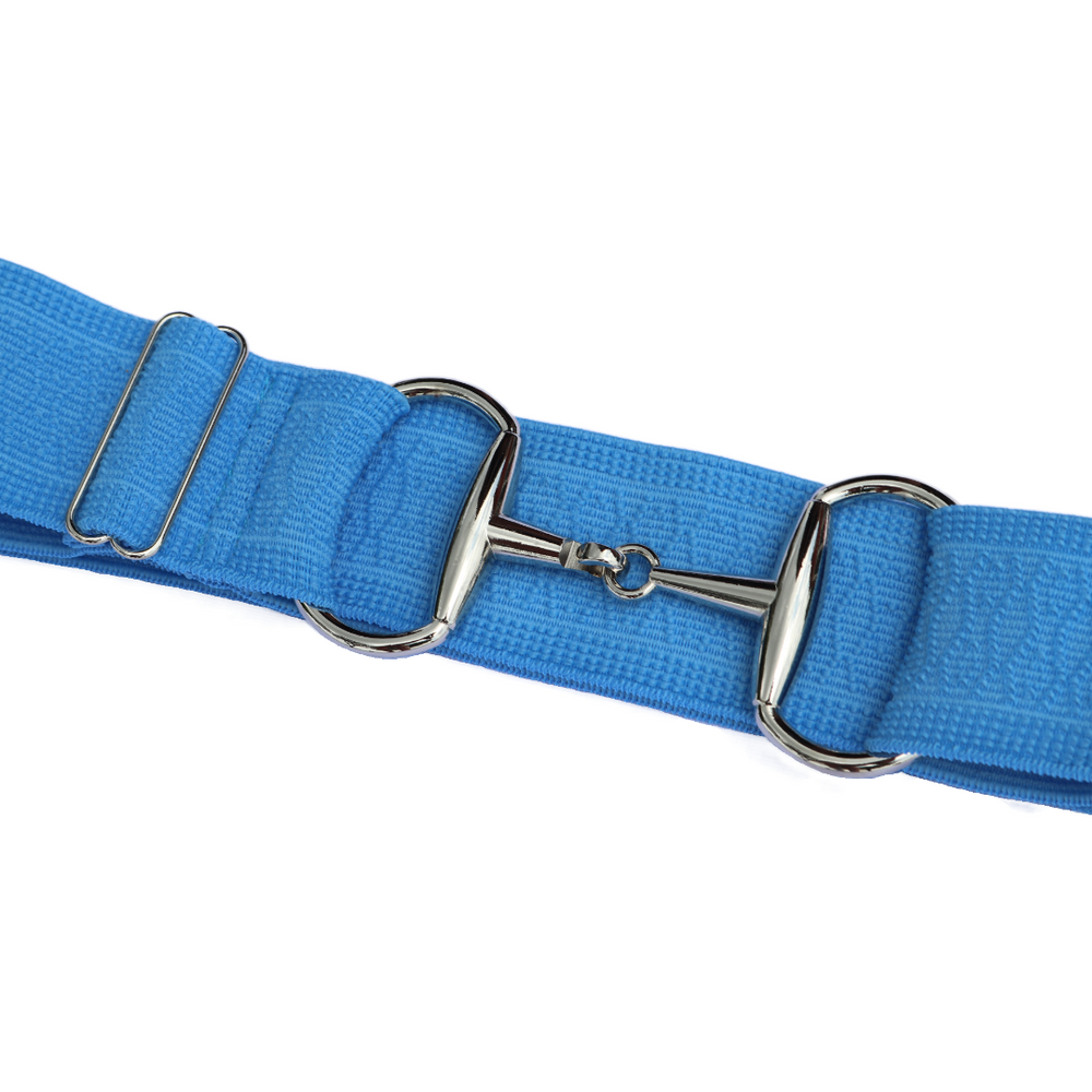 Divine Equestrian Snaffle Comfort Fit Belt - Fancy Blue