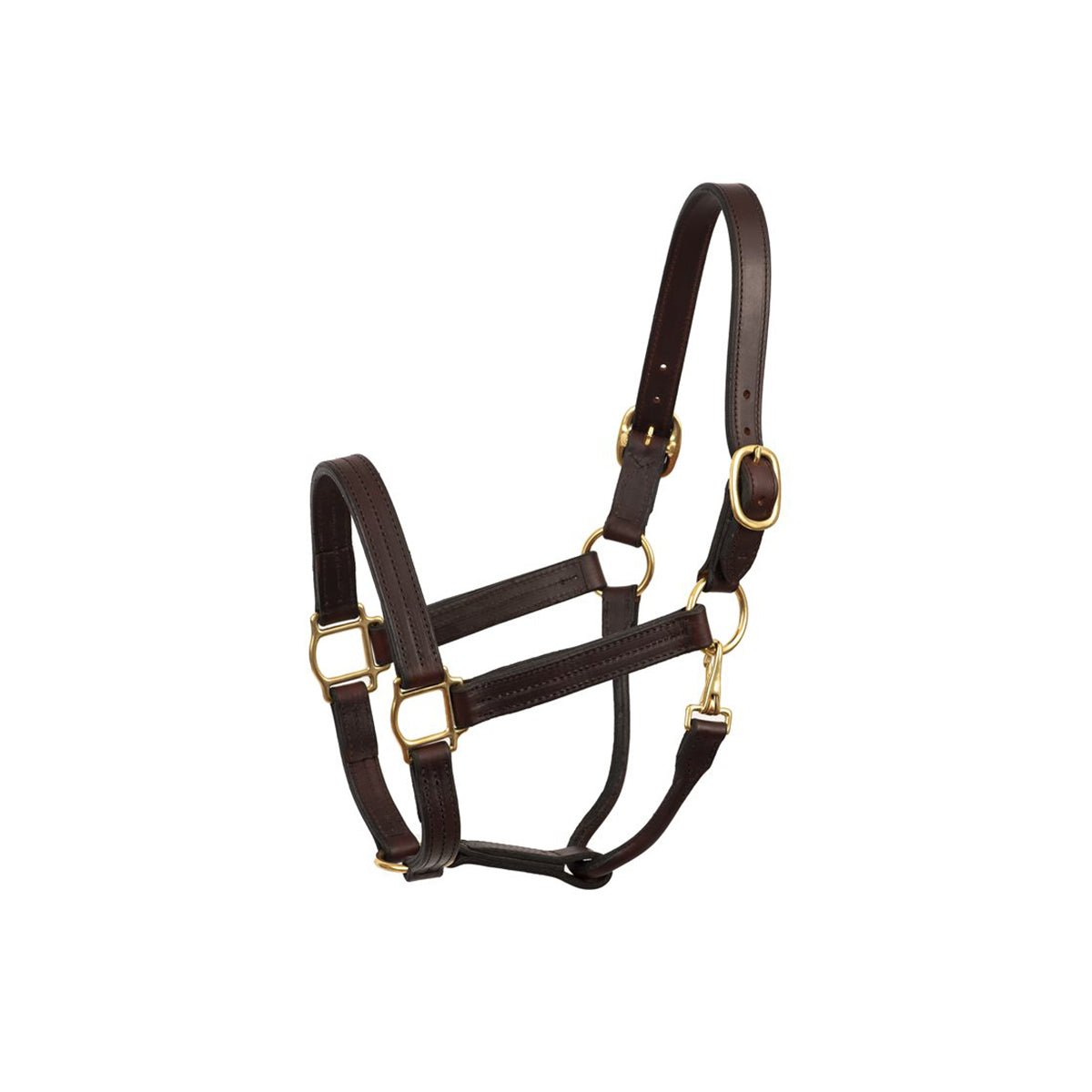 Perri's Leather Heavy Weight Track Halter with Snap - Corro