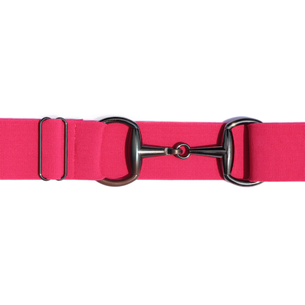 Divine Equestrian Snaffle Comfort Fit Belt - Pretty Pink