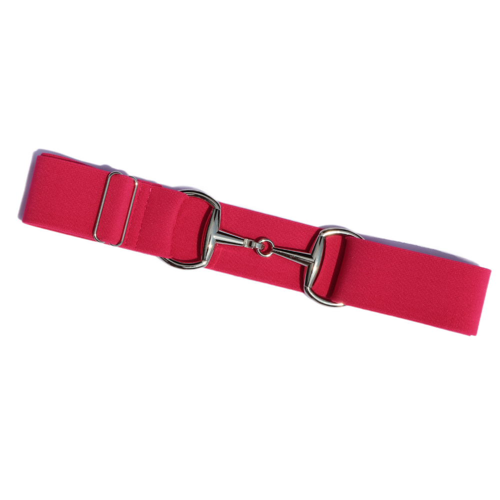 Divine Equestrian Snaffle Comfort Fit Belt - Pretty Pink