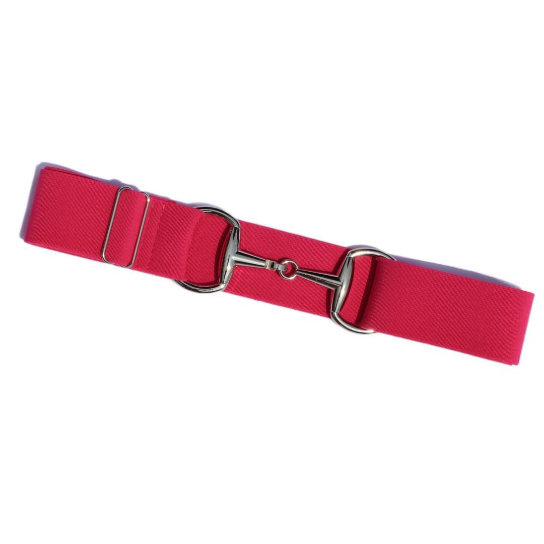 Divine Equestrian Snaffle Comfort Fit Belt - Pretty Pink