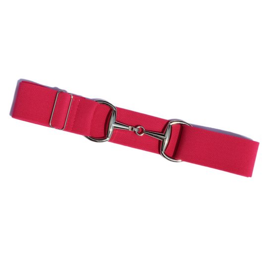 Divine Equestrian Snaffle Comfort Fit Belt - Pretty Pink