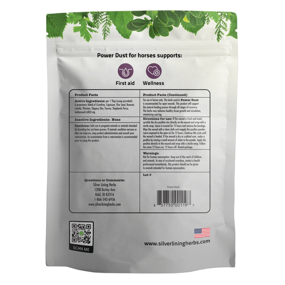 Silver Lining Herbs Power Dust for Horses