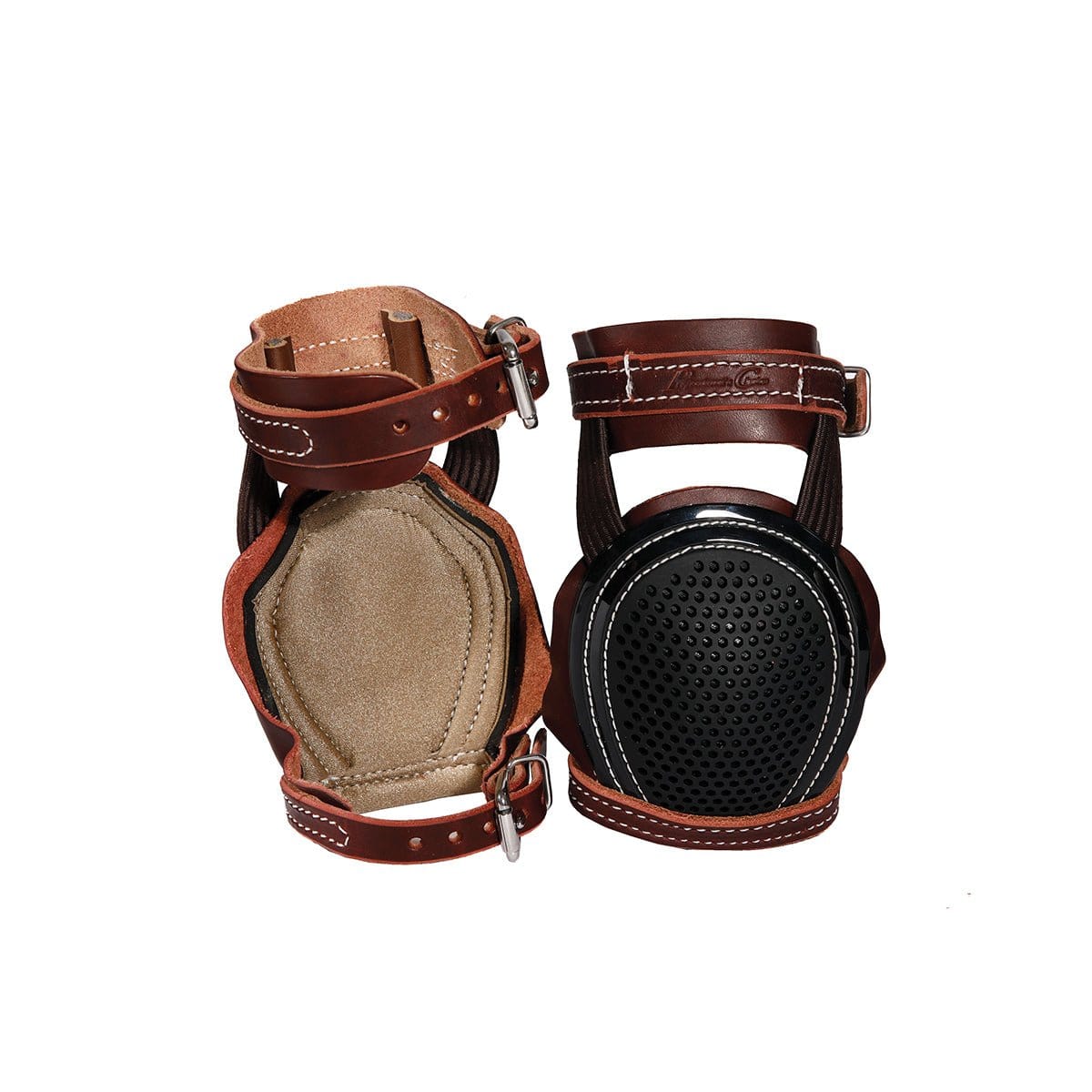 Professional's Choice Leather Skid Boots with Buckle - Corro