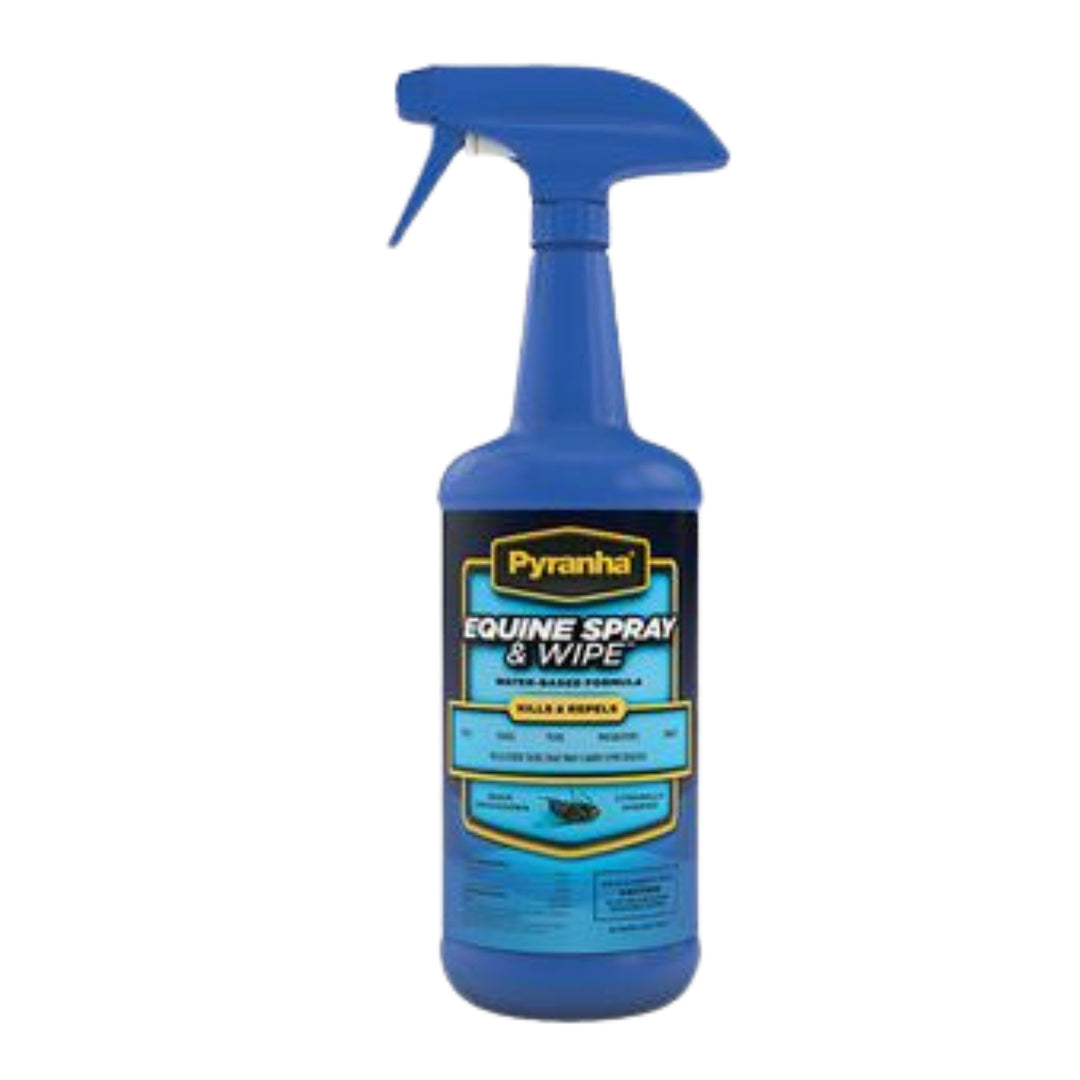 Pyranha Equine Spray & Wipe Water Based Formula - Corro