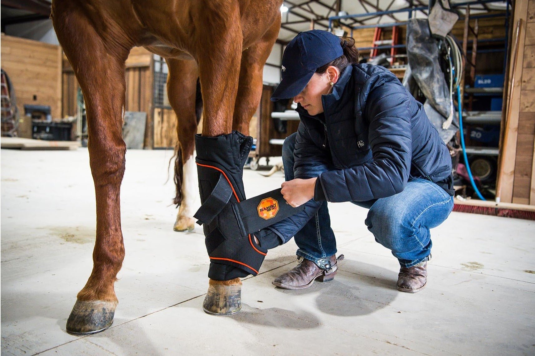 Rambo Ionic Stable Boots, Pair - Corro