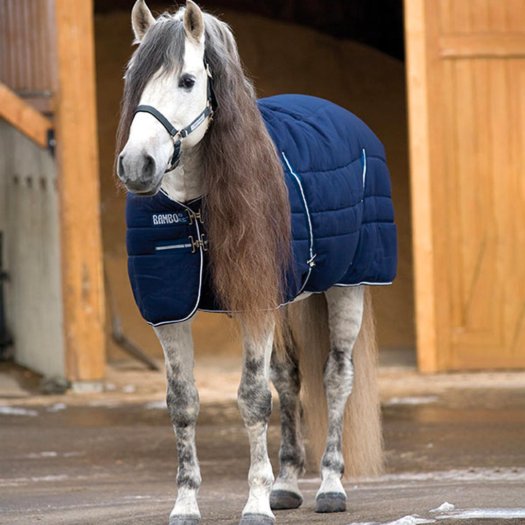 Rambo Stable Blanket with Nylon Lining (400g Heavy) - Corro