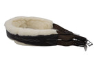 Remarkable Leather Goods Fancy Stitched Sheepskin Leather Girth - Corro