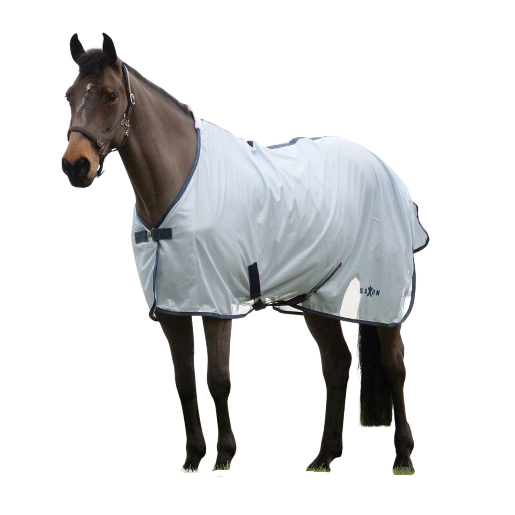 Saxon Mesh Standard Neck Fly Sheet - Corro