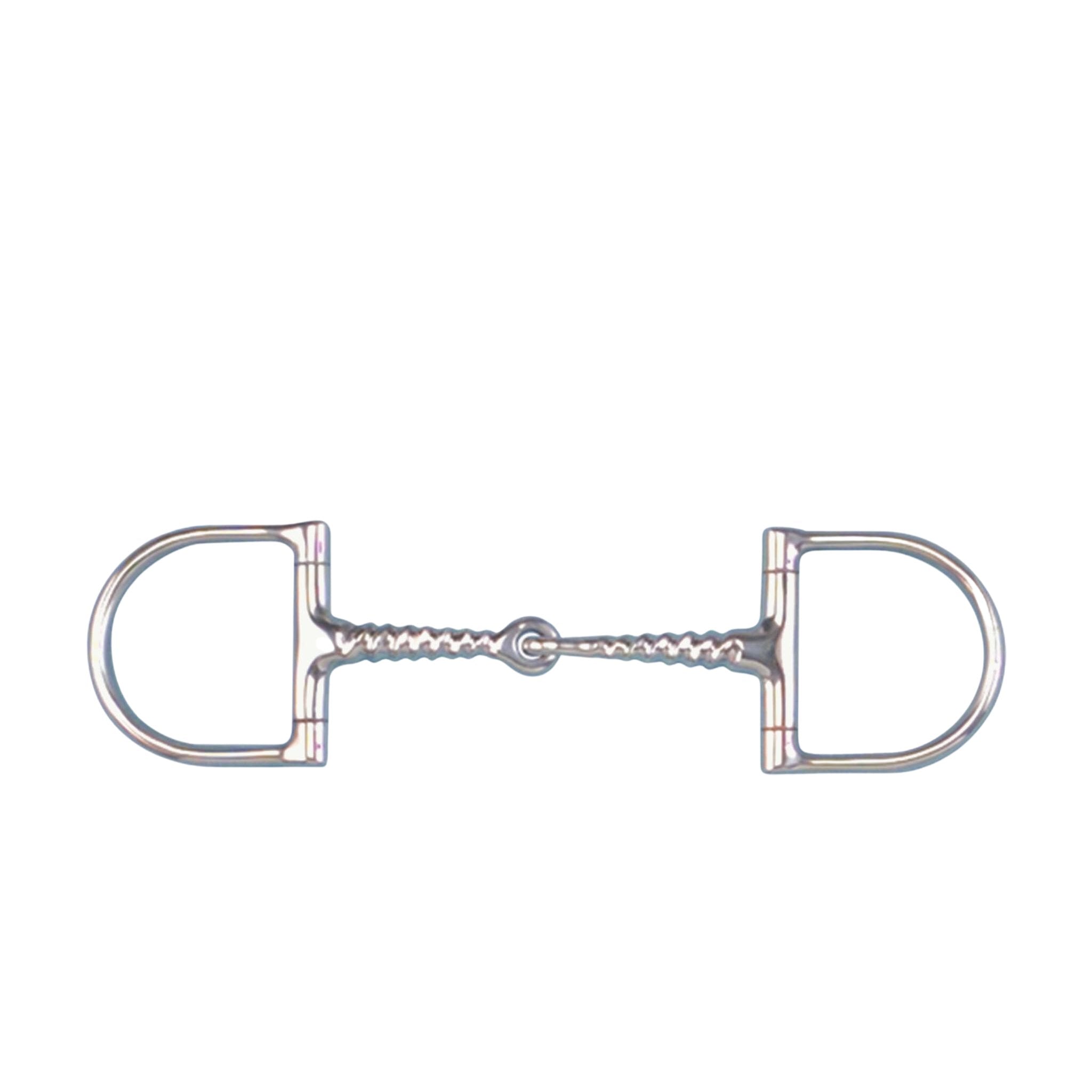 Toklat Corkscrew Snaffle D Ring Pony Bit - Corro