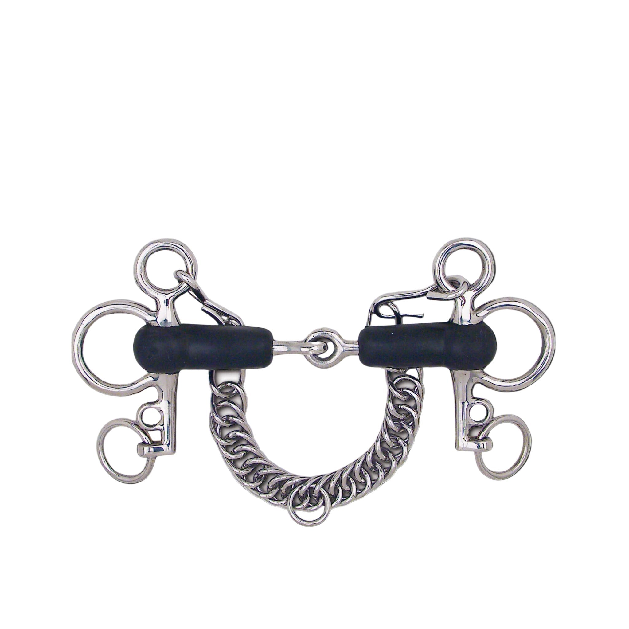 Toklat Soft Rubber Snaffle Tom Thumb Pelham - Corro