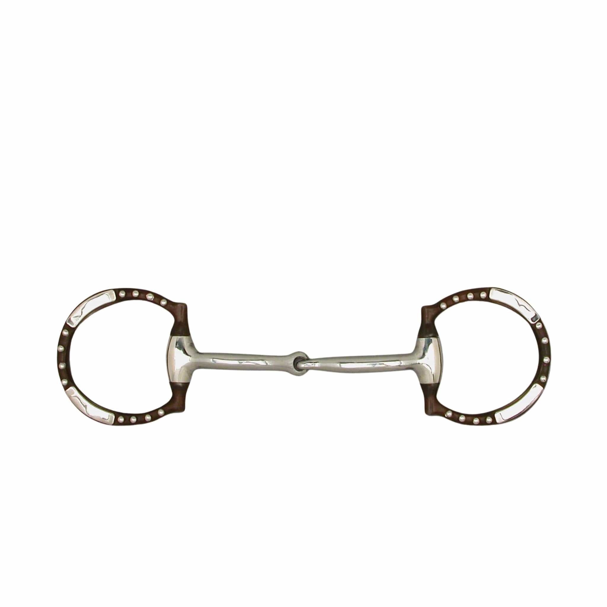 Toklat Sweet Iron Snaffle D-Ring with Copper Inlay Corro