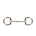 Toklat Sweet Iron Snaffle D - Ring with Copper Inlay - Corro