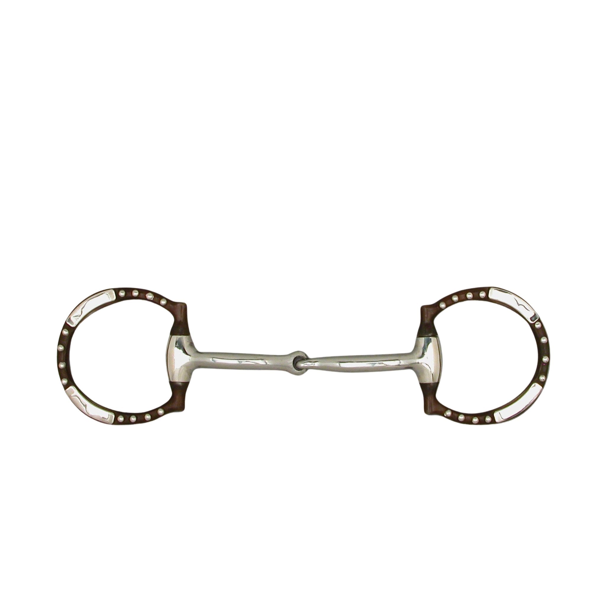 Toklat Sweet Iron Snaffle D - Ring with Copper Inlay - Corro