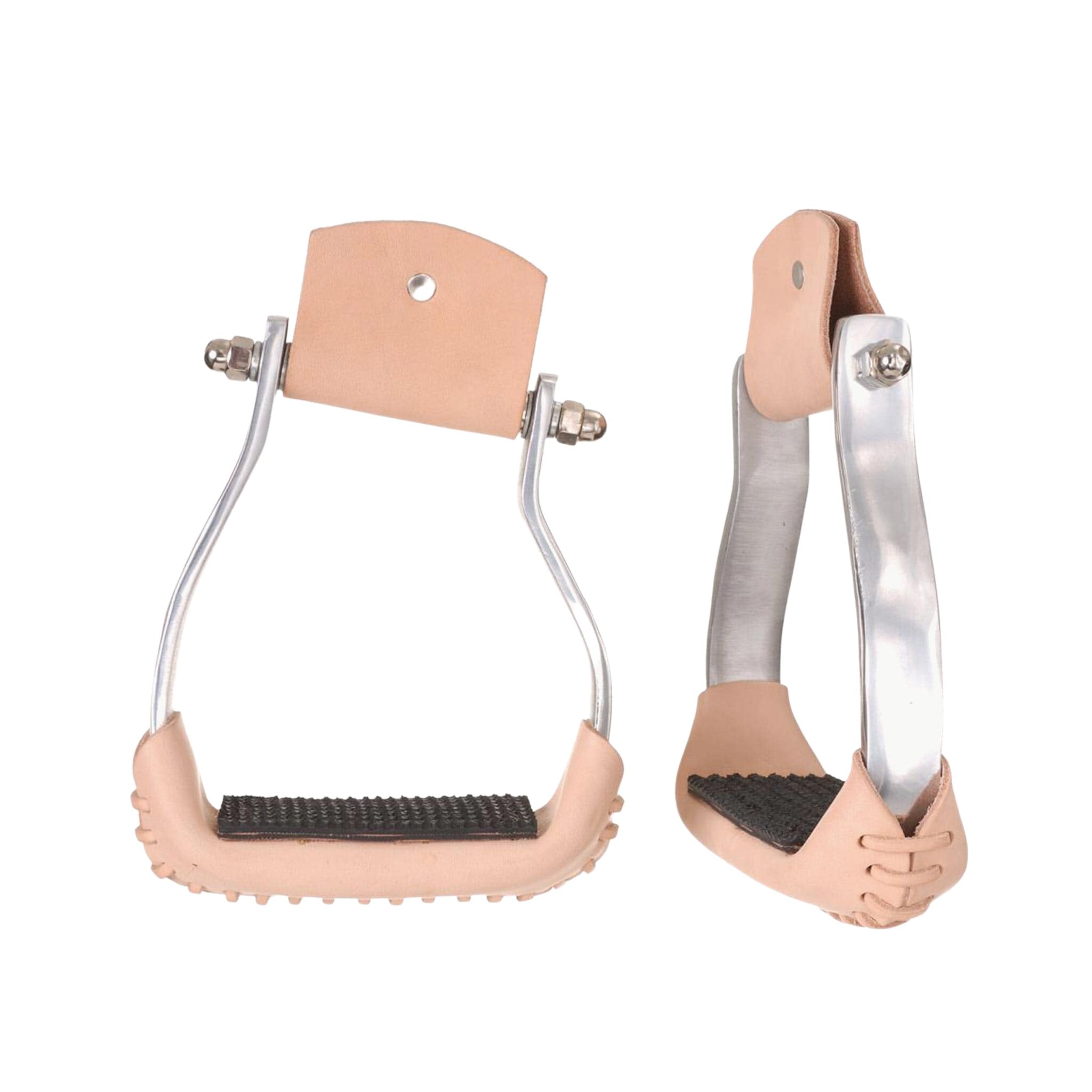 Tough - 1 Lightweight Aluminum Angled Stirrups - Corro