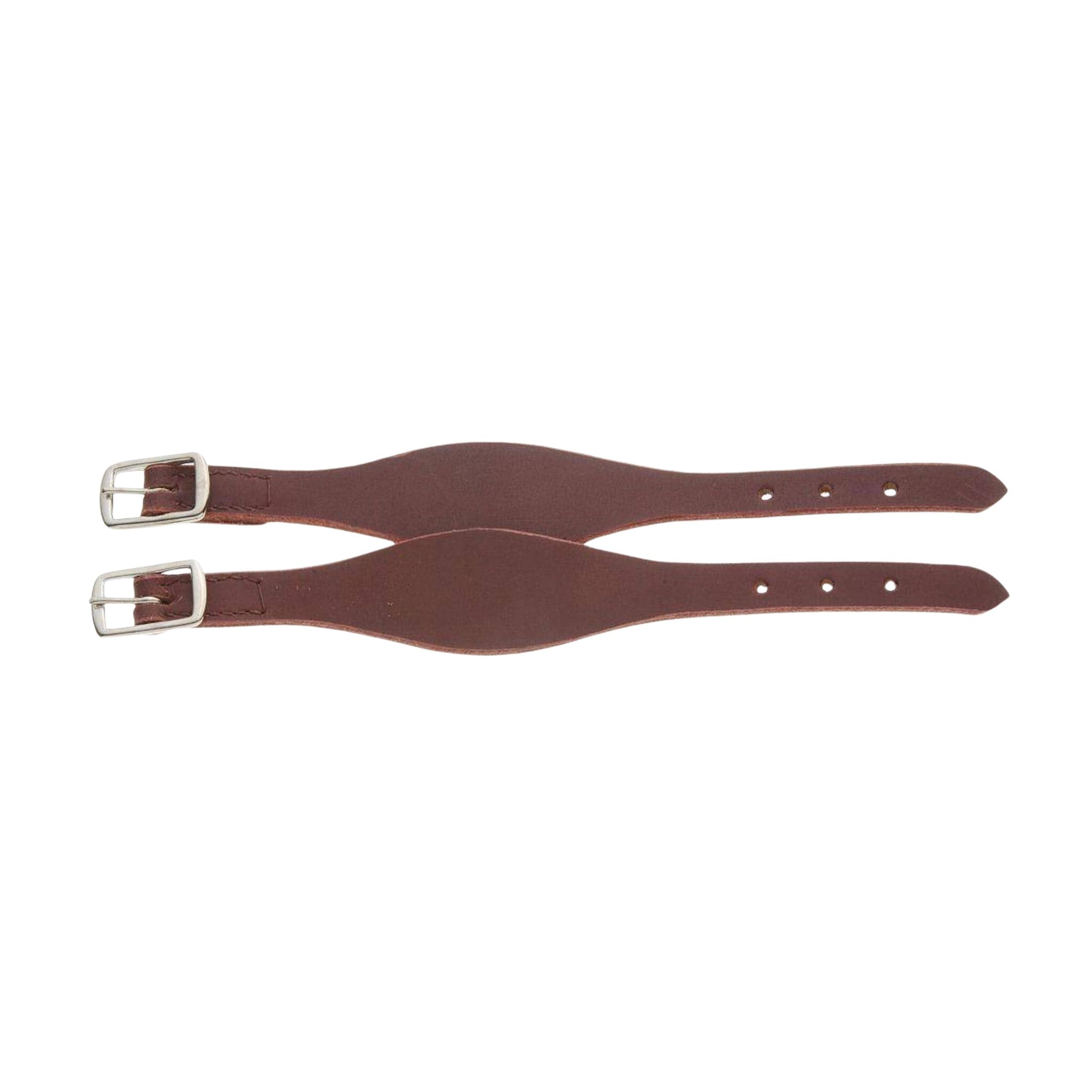 Tough - 1 Shaped Leather Hobble Straps - Corro