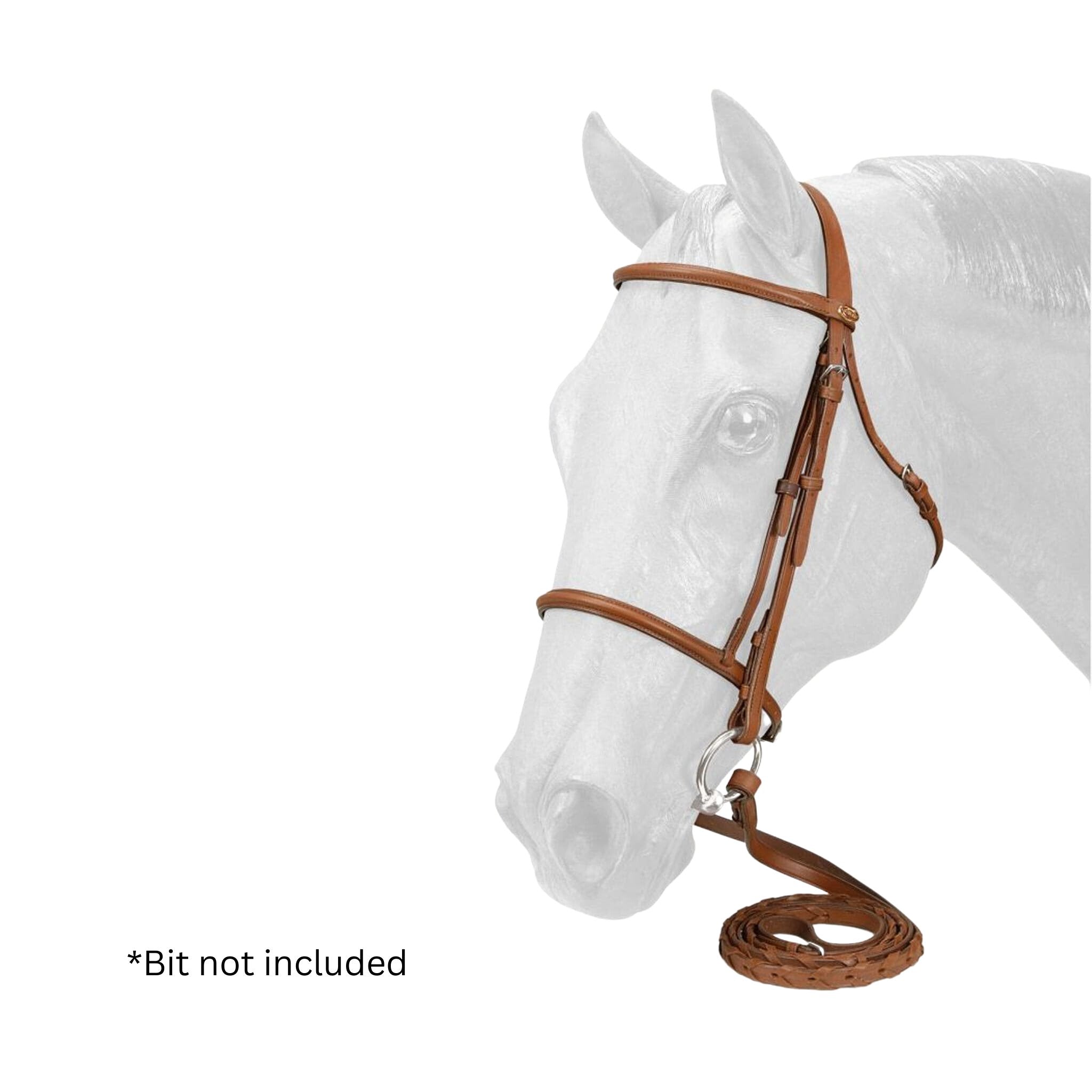 Tough - 1 Silver Fox Raised Snaffle Bridle - Corro