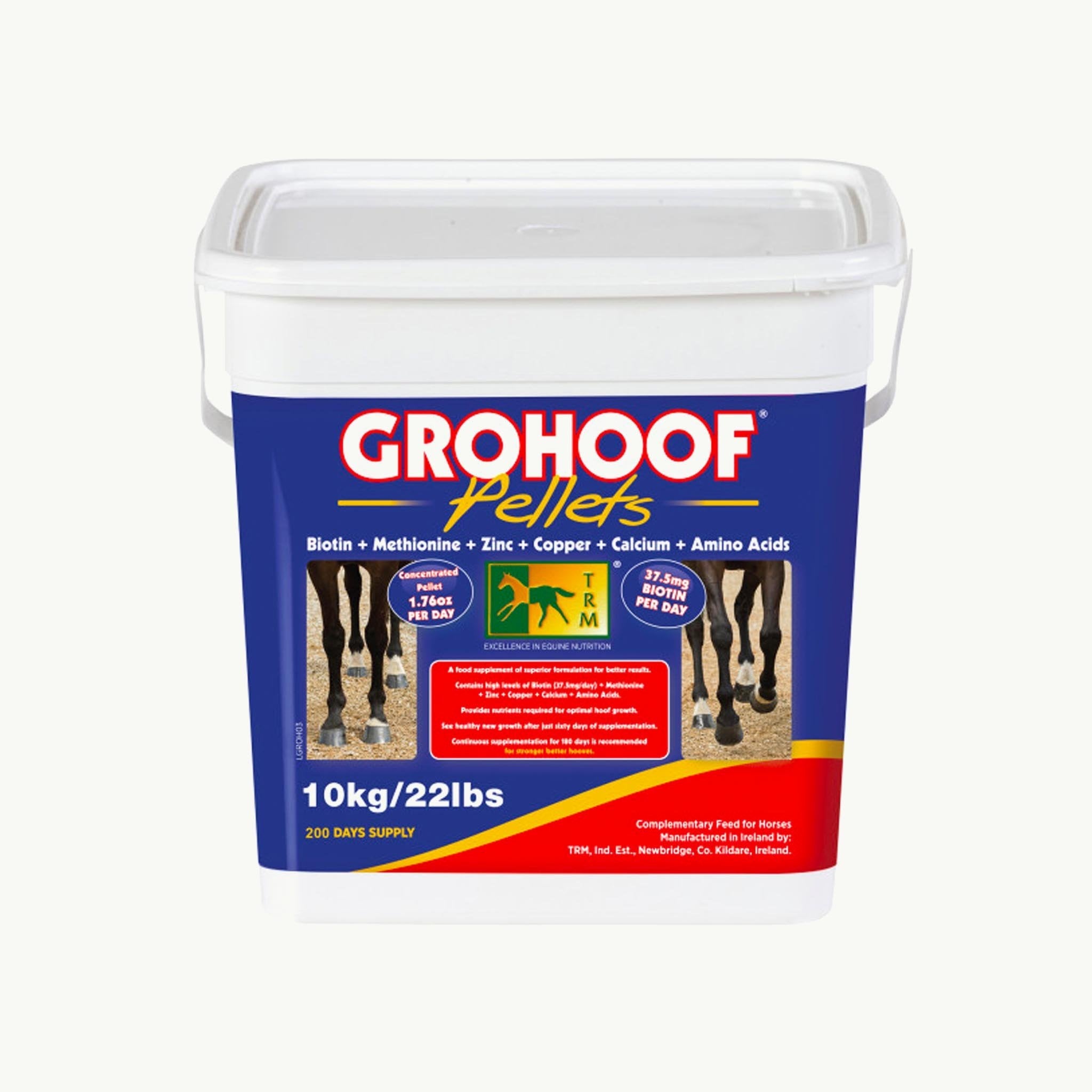 TRM Grohoof Concentrated Hoof Support Pellets - Corro