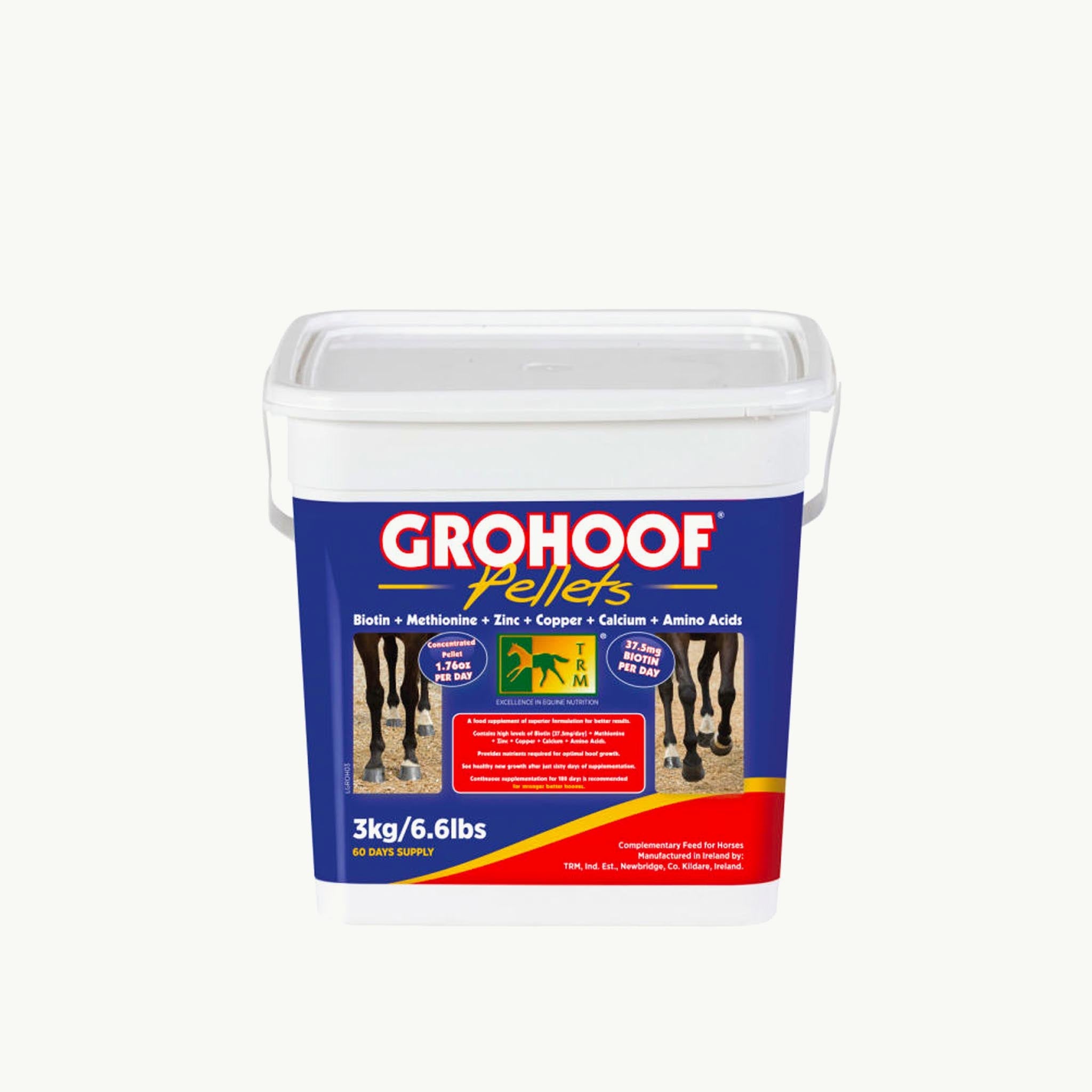 TRM Grohoof Concentrated Hoof Support Pellets - Corro