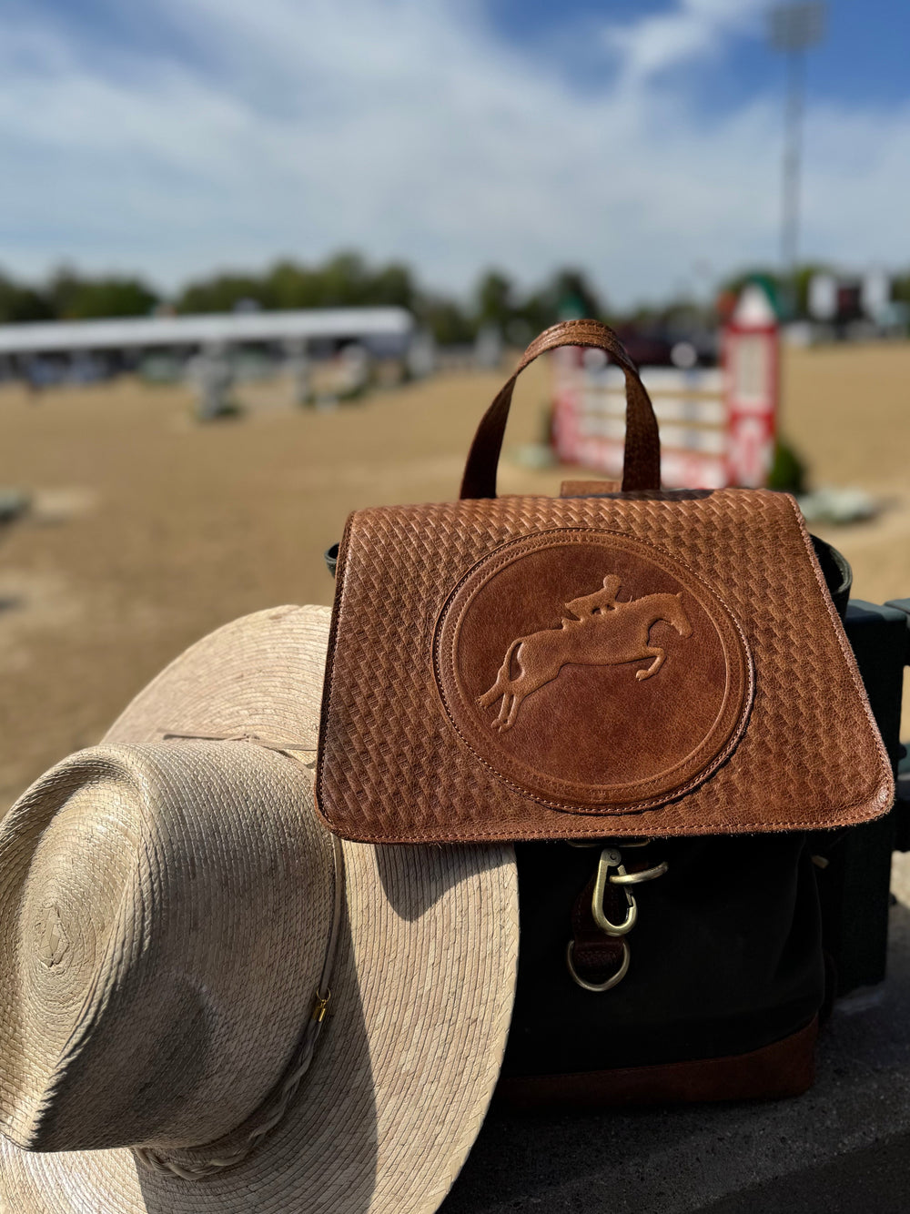 Tucker Tweed Equestrian Barn Backpack
