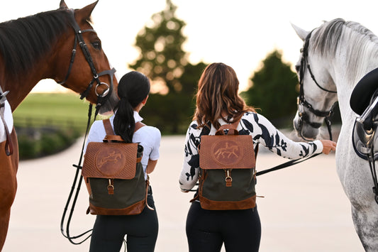 Tucker Tweed Equestrian Barn Backpack