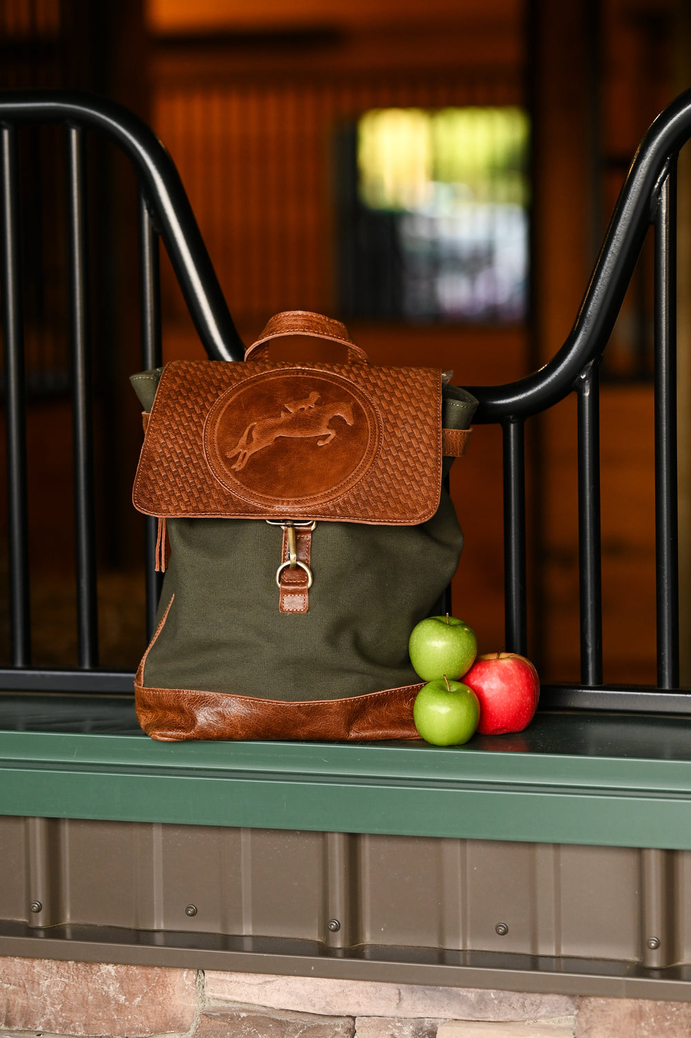 Tucker Tweed Equestrian Barn Backpack