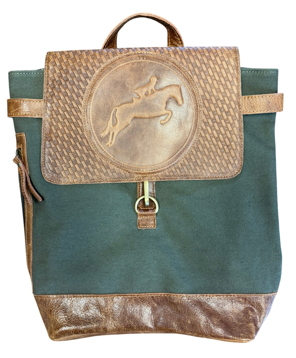 Tucker Tweed Equestrian Barn Backpack