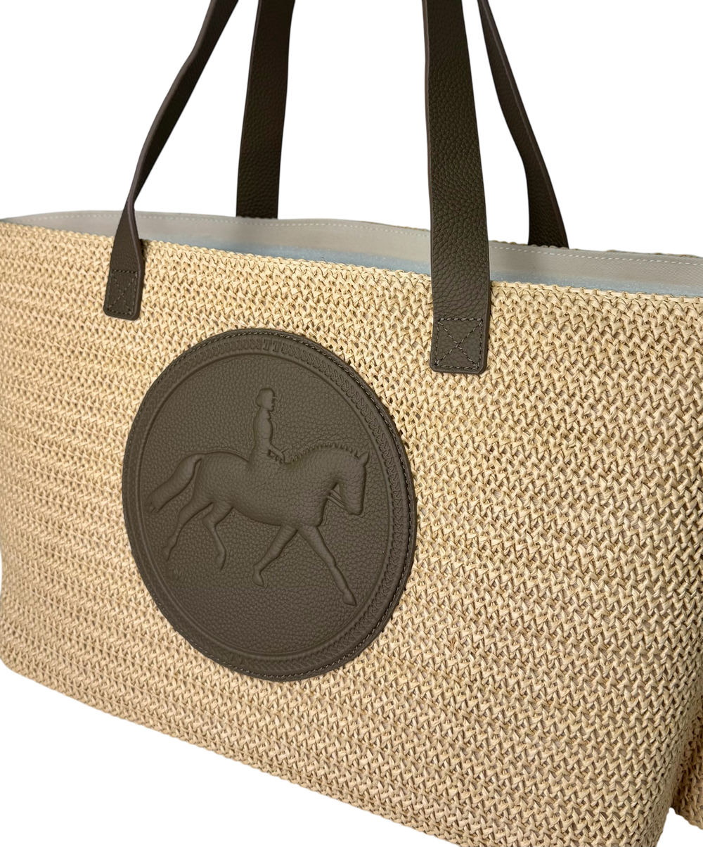 Tucker Tweed Equestrian Barn to Beach Tote