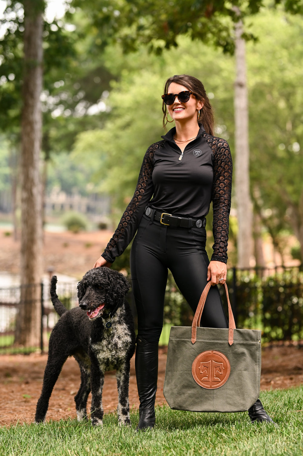 Tucker Tweed Equestrian Barn Bag