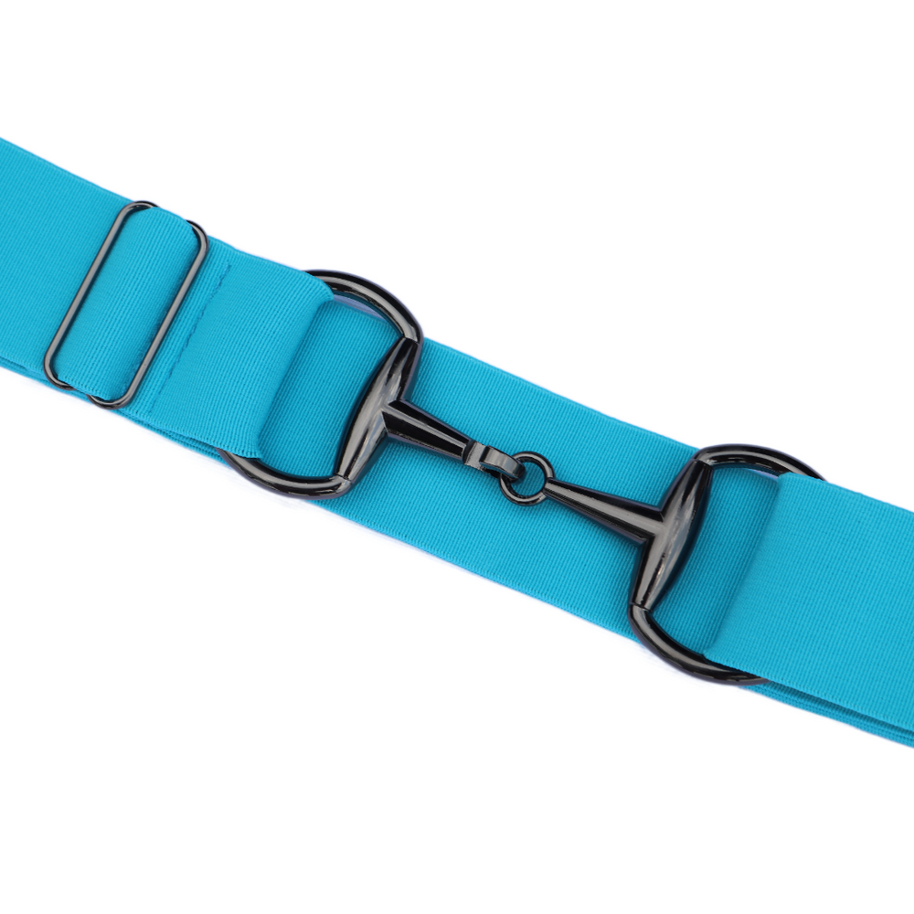 Divine Equestrian Snaffle Comfort Fit Belt - Turquoise