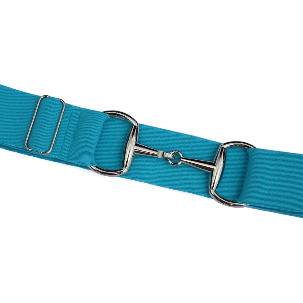 Divine Equestrian Snaffle Comfort Fit Belt - Turquoise