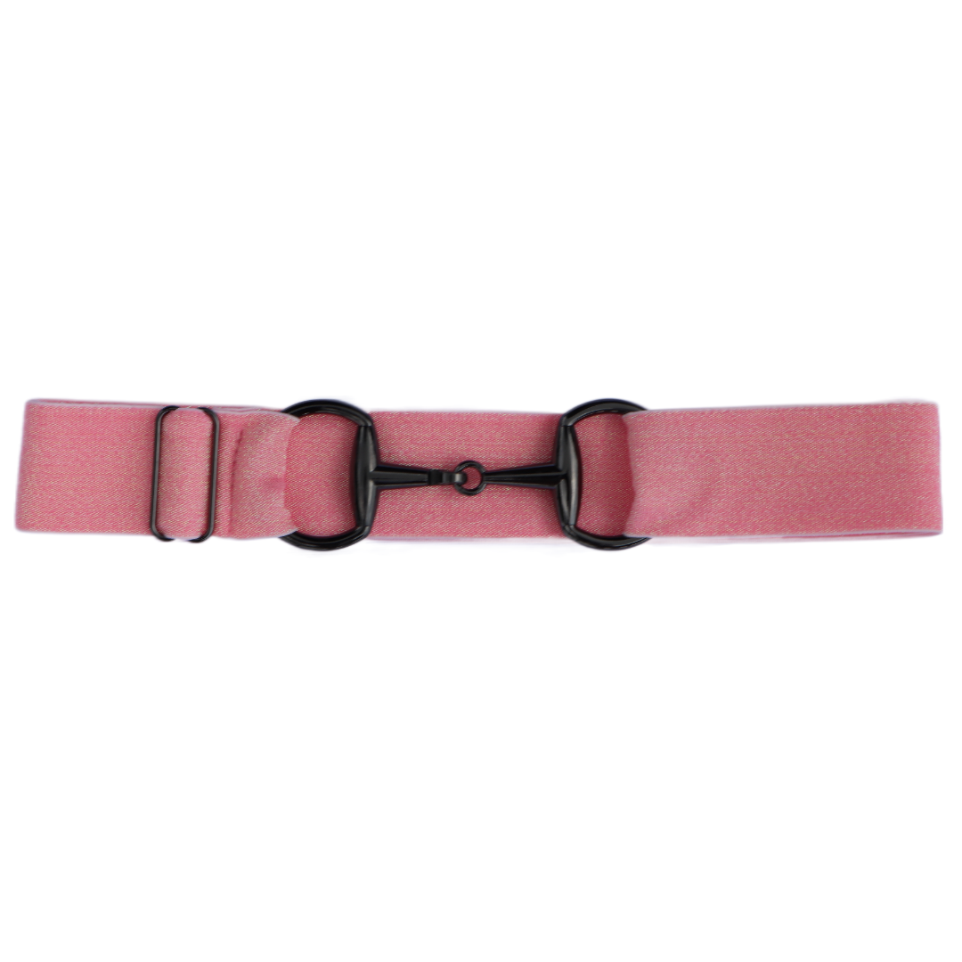 Divine Equestrian Snaffle Comfort Fit Belt - Unicorn Pink