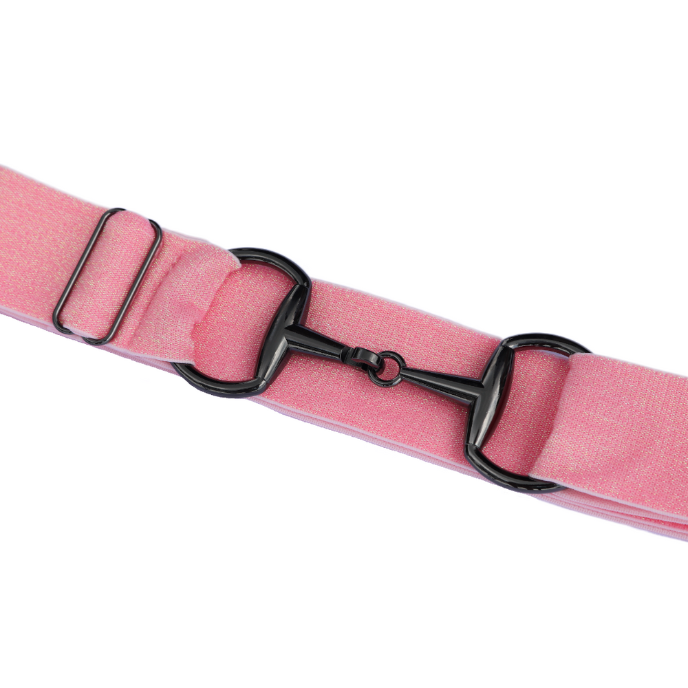 Divine Equestrian Snaffle Comfort Fit Belt - Unicorn Pink