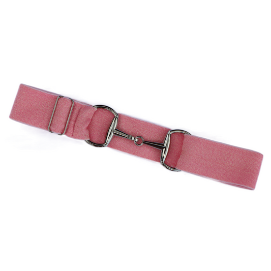 Divine Equestrian Snaffle Comfort Fit Belt - Unicorn Pink