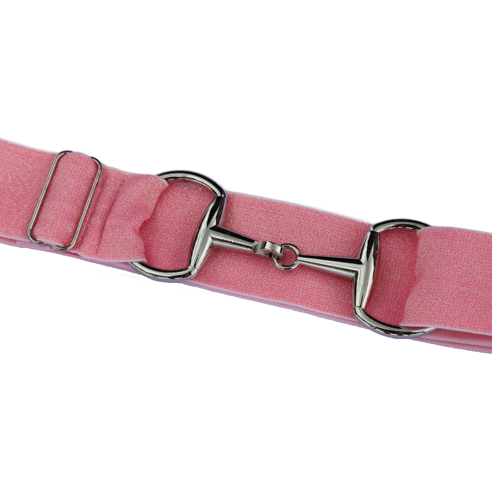 Divine Equestrian Snaffle Comfort Fit Belt - Unicorn Pink