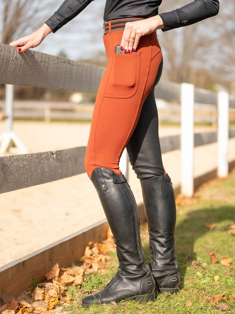 FITS PerforMAX All Season Full Seat Pull On Breech w/2 Cargo Pockets