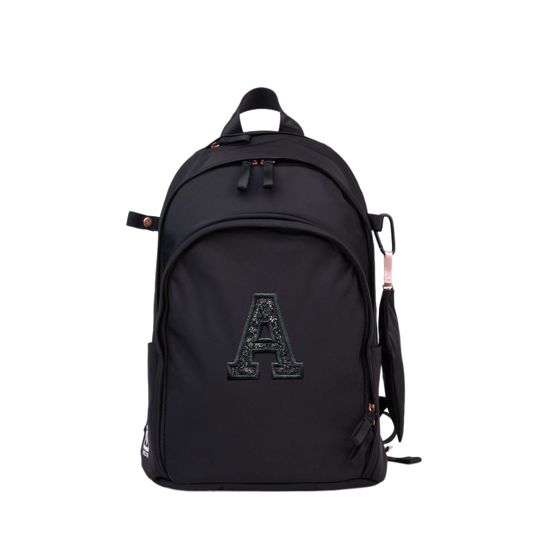 Veltri Sport Initial Delaire Backpack - Black Rose Gold - Corro