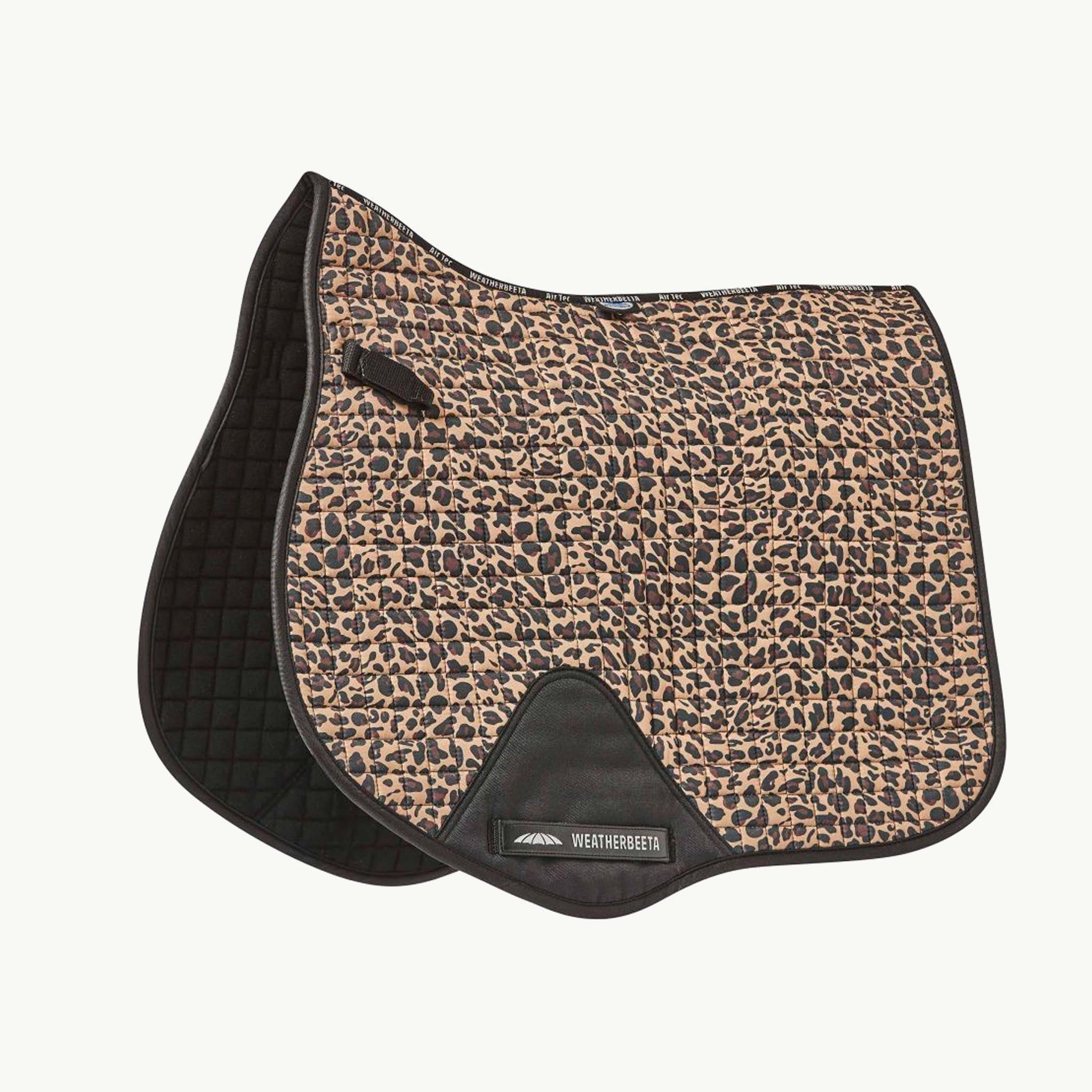 WeatherBeeta Prime Leopard Print All Purpose Saddle Pad - Corro