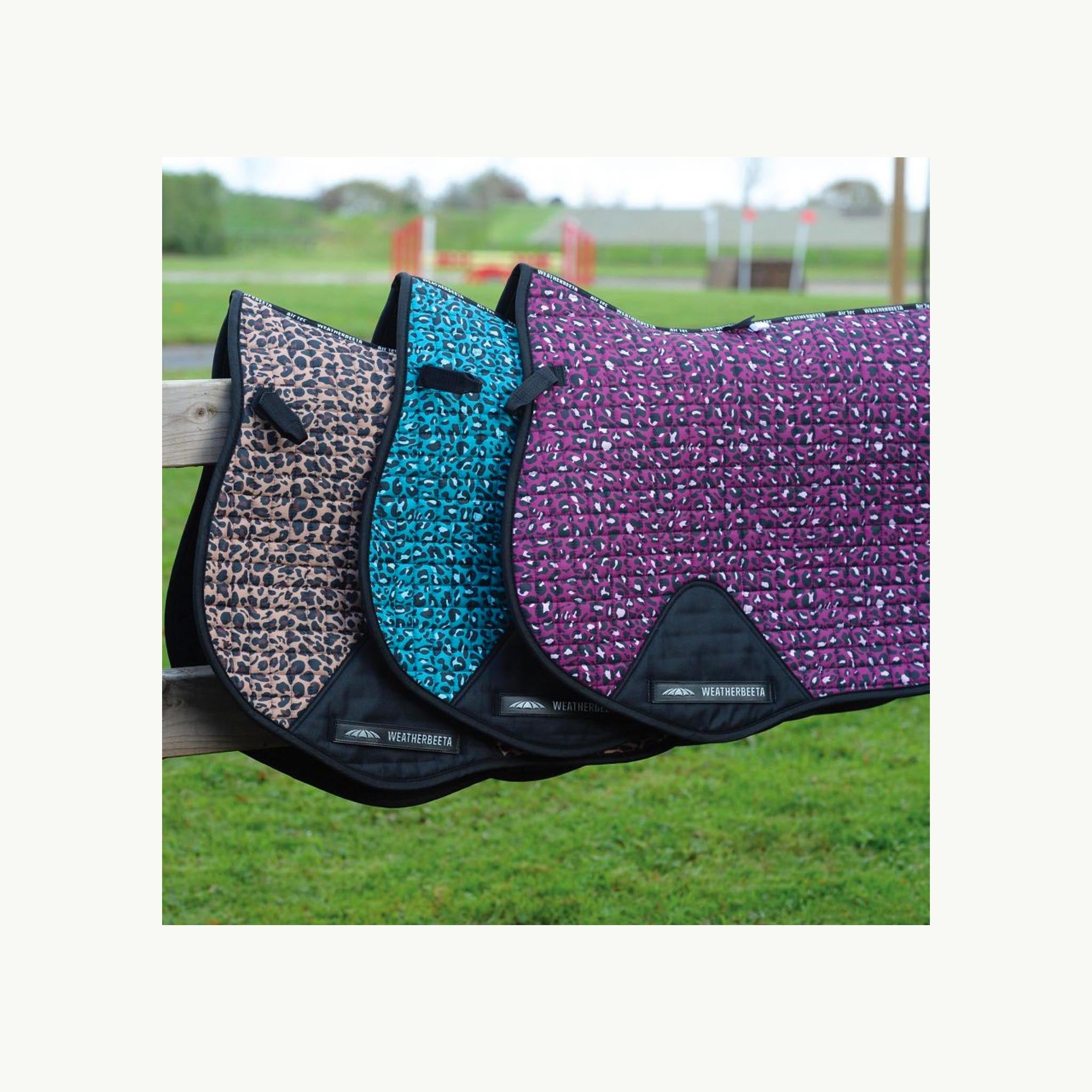 WeatherBeeta Prime Leopard Print All Purpose Saddle Pad - Corro