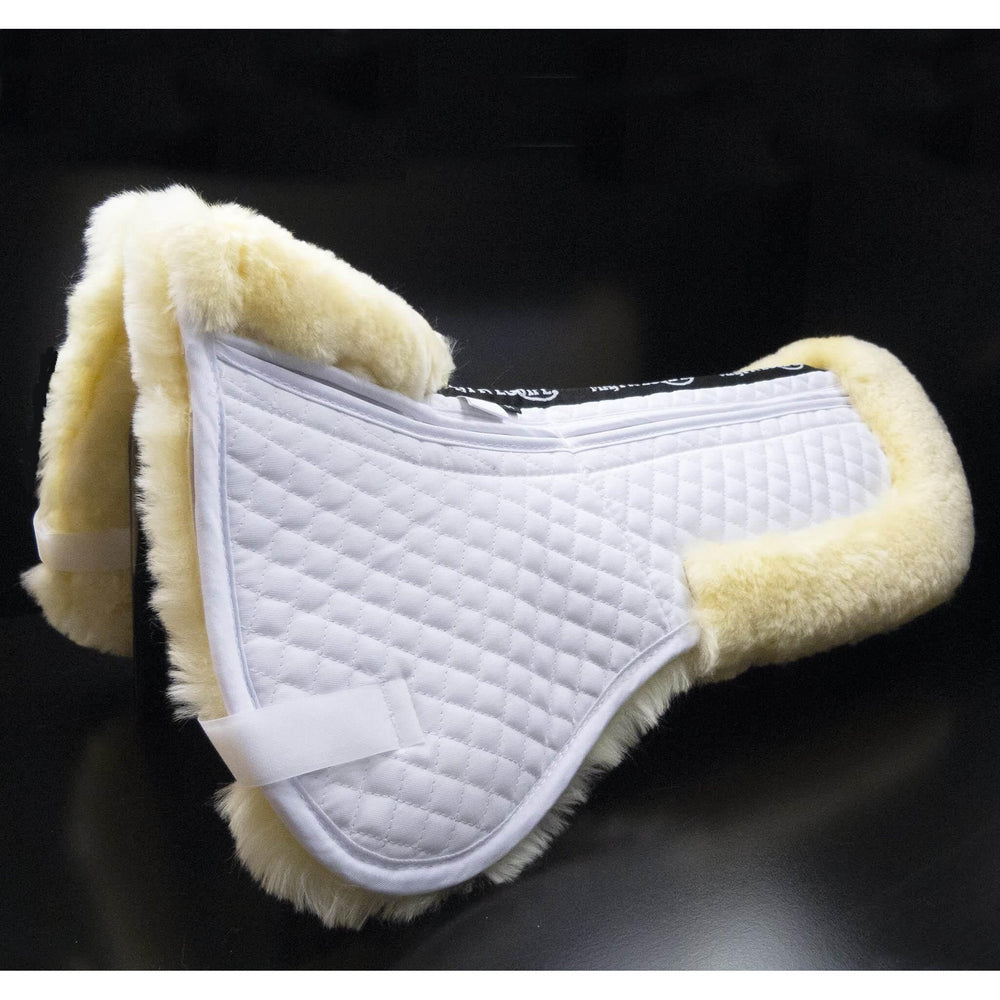 Majyk Equipe Ergonomic Full Fleece Correction Half Pad with Impact Protection Shims